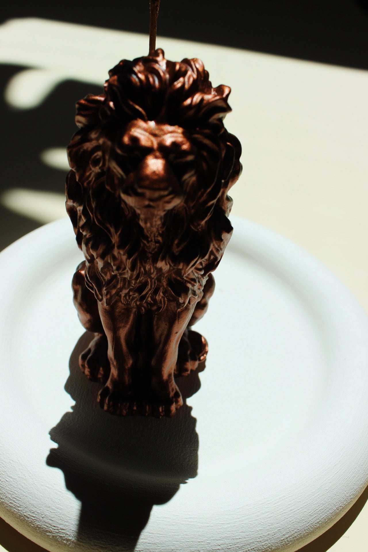 Lion incense stick holder