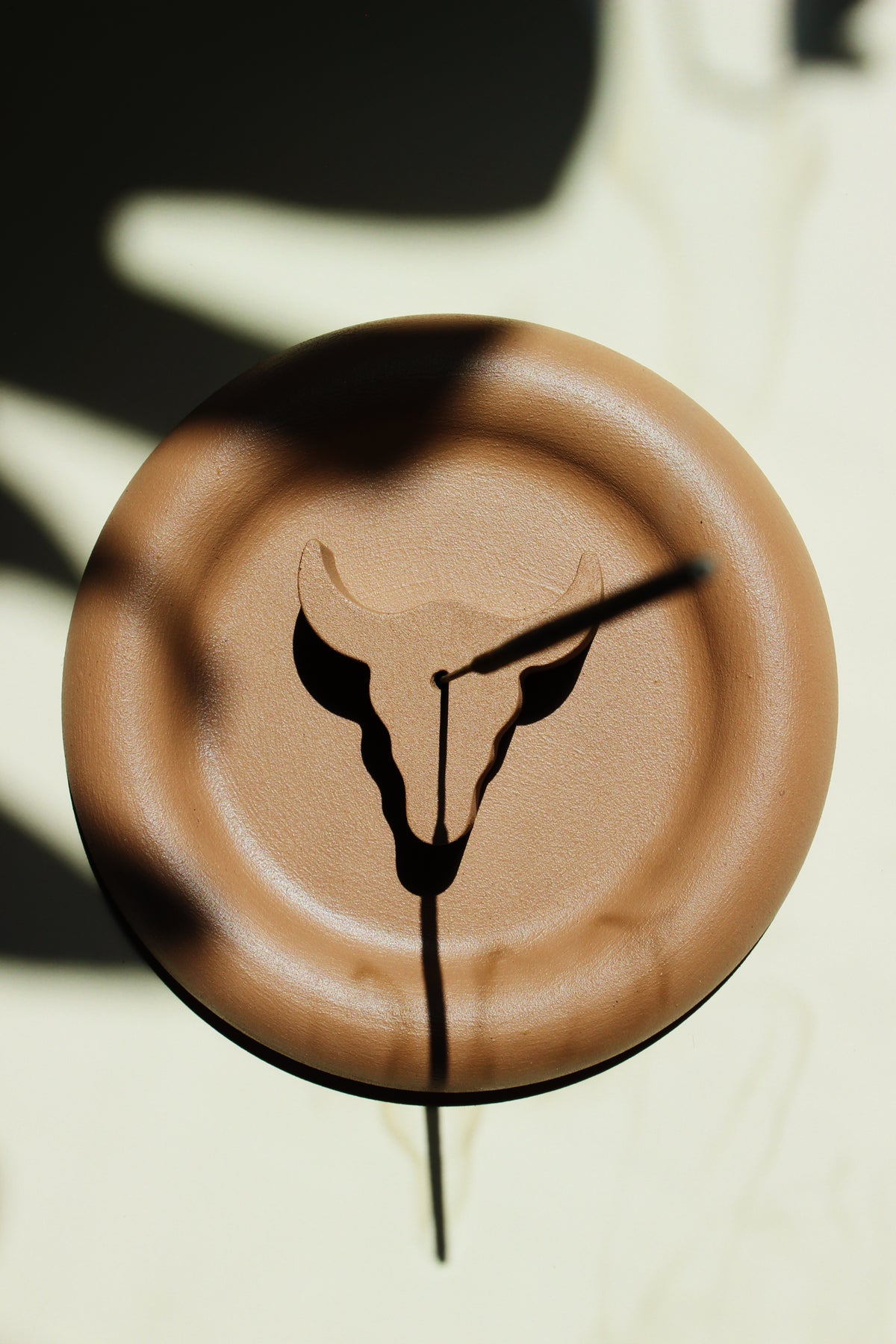 Longhorn Incense Stick Holder + Coaster