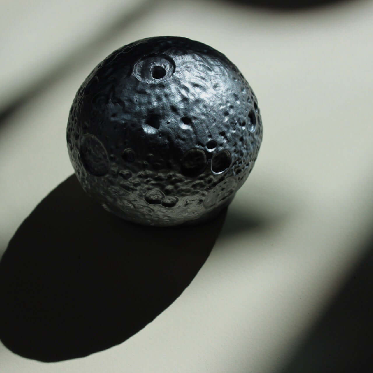 Moon incense stick holder