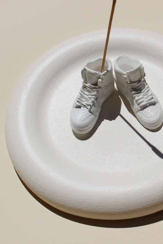Sneaker incense stick holder