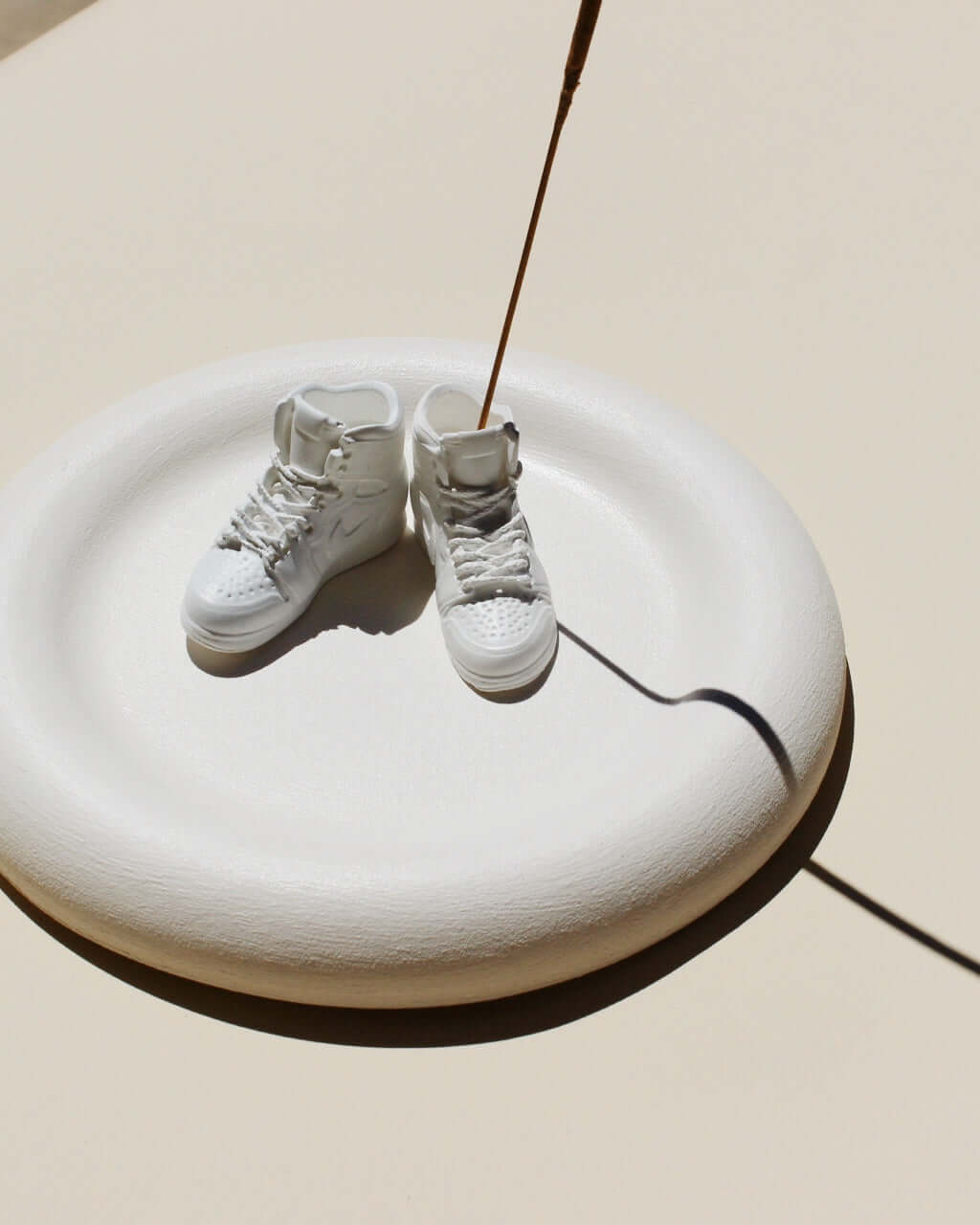 Sneaker incense stick holder