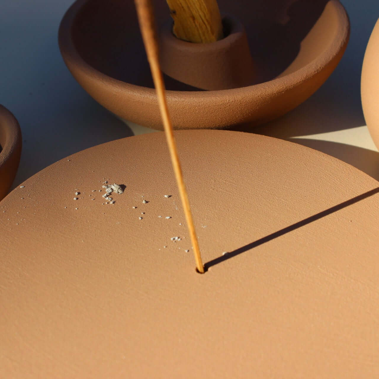 Round circle incense stick holder
