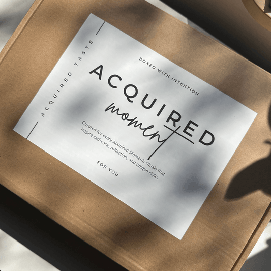 The Gift of a Moment: Why I Created the Acquired Moment Custom Gift Box