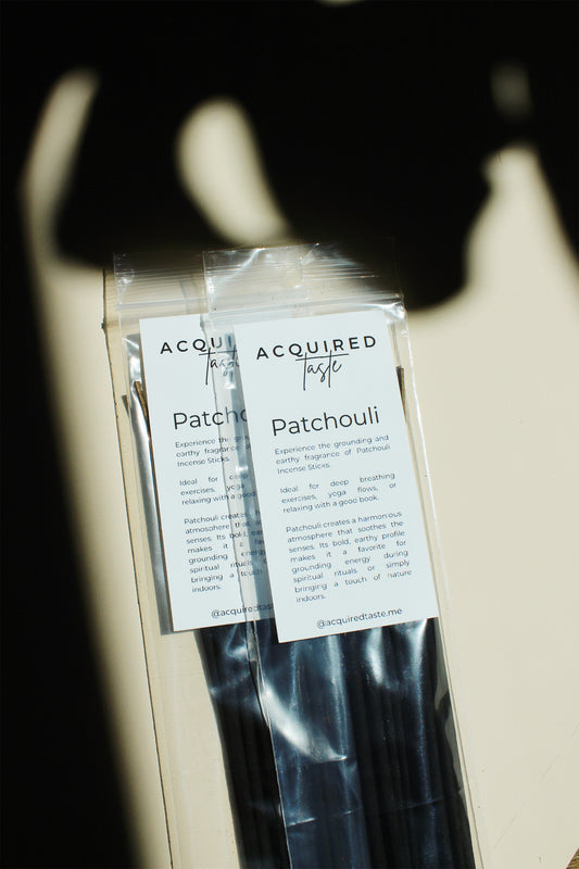 acquired taste incense sticks patchouli