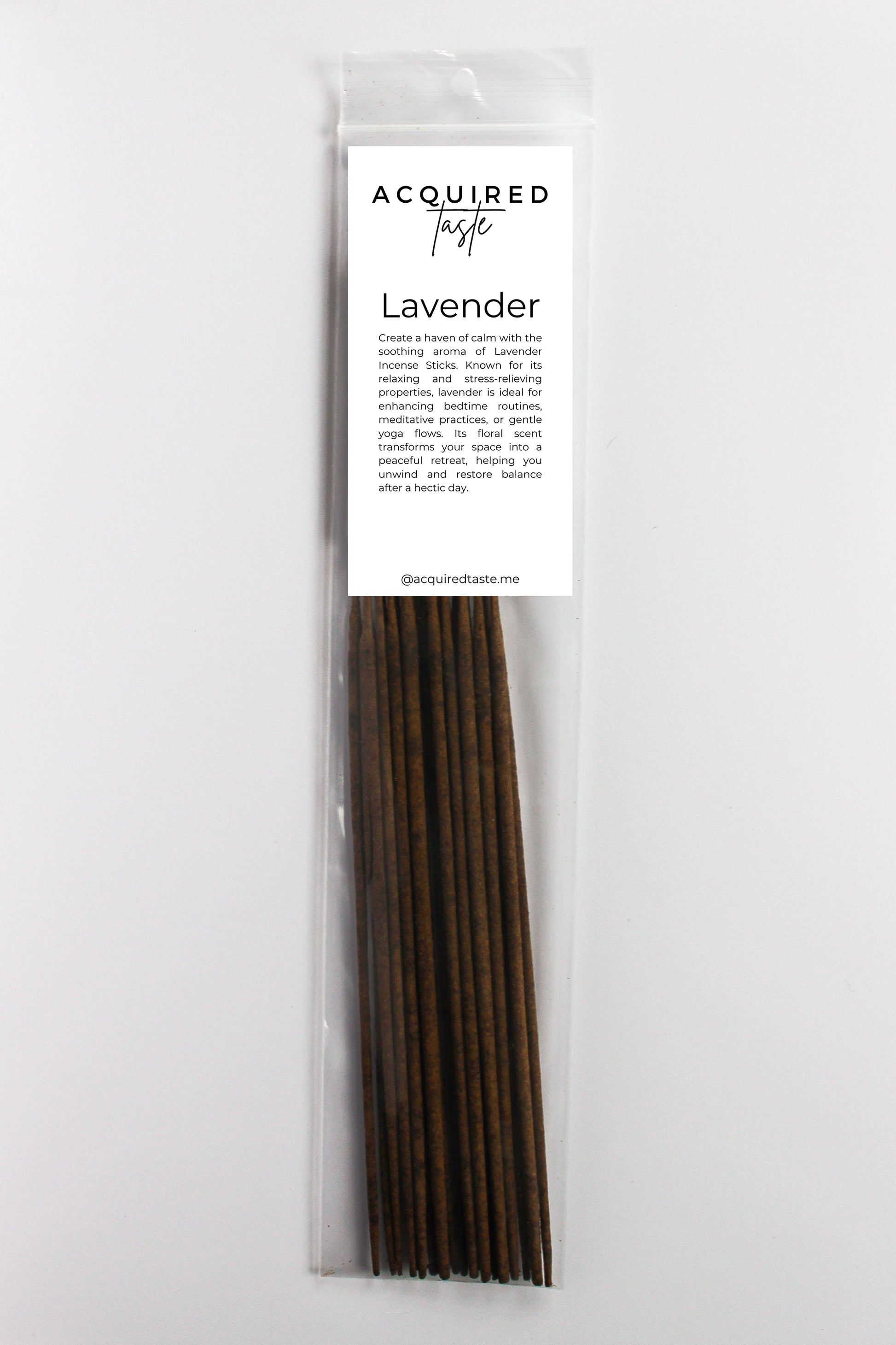 acquired taste incense sticks lavender