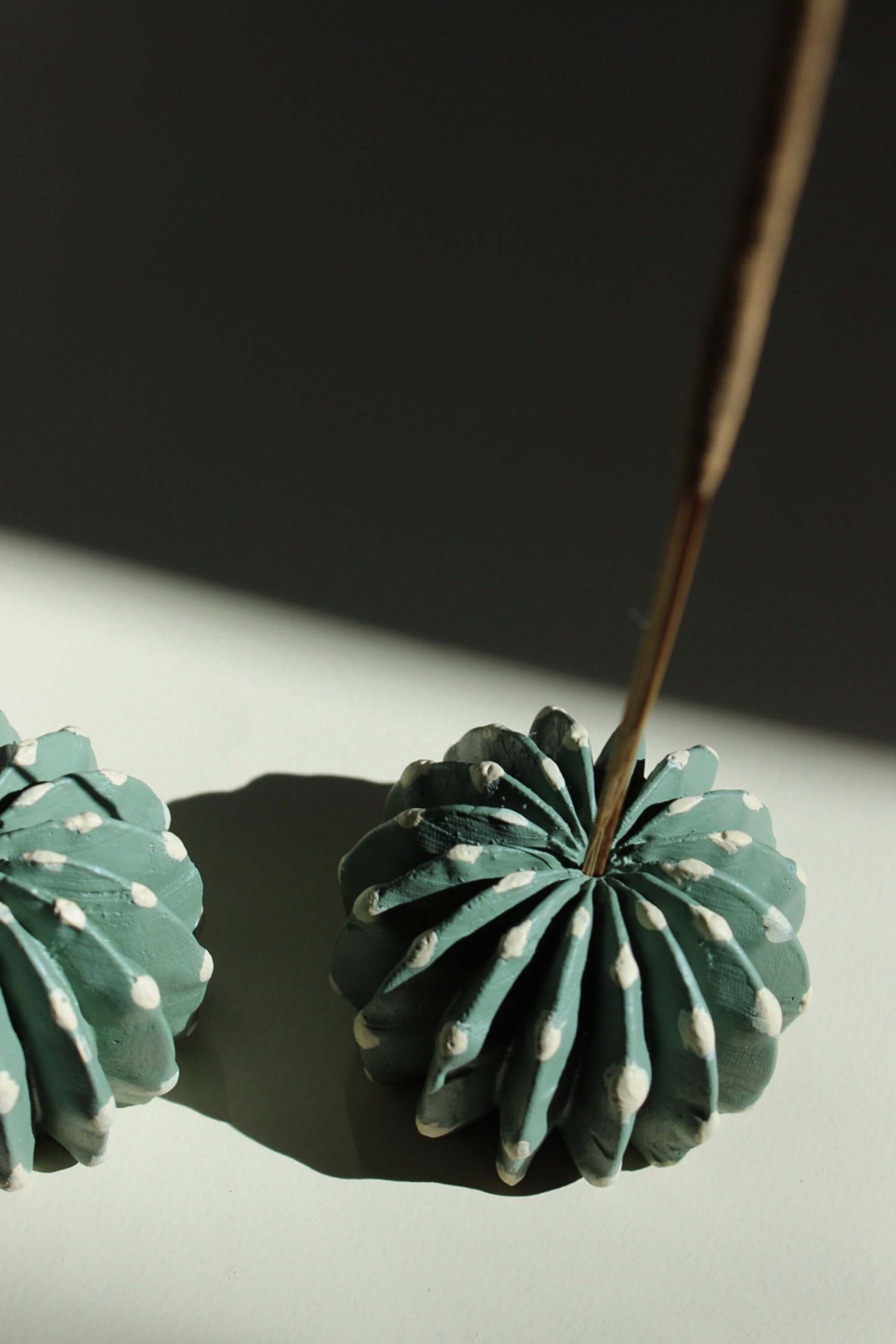 cactus shaped incense holder