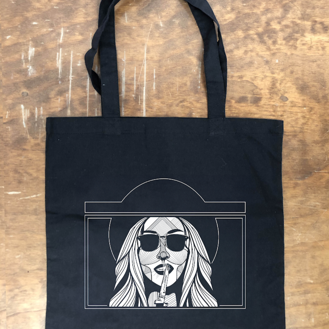 Black & White Tote Bag