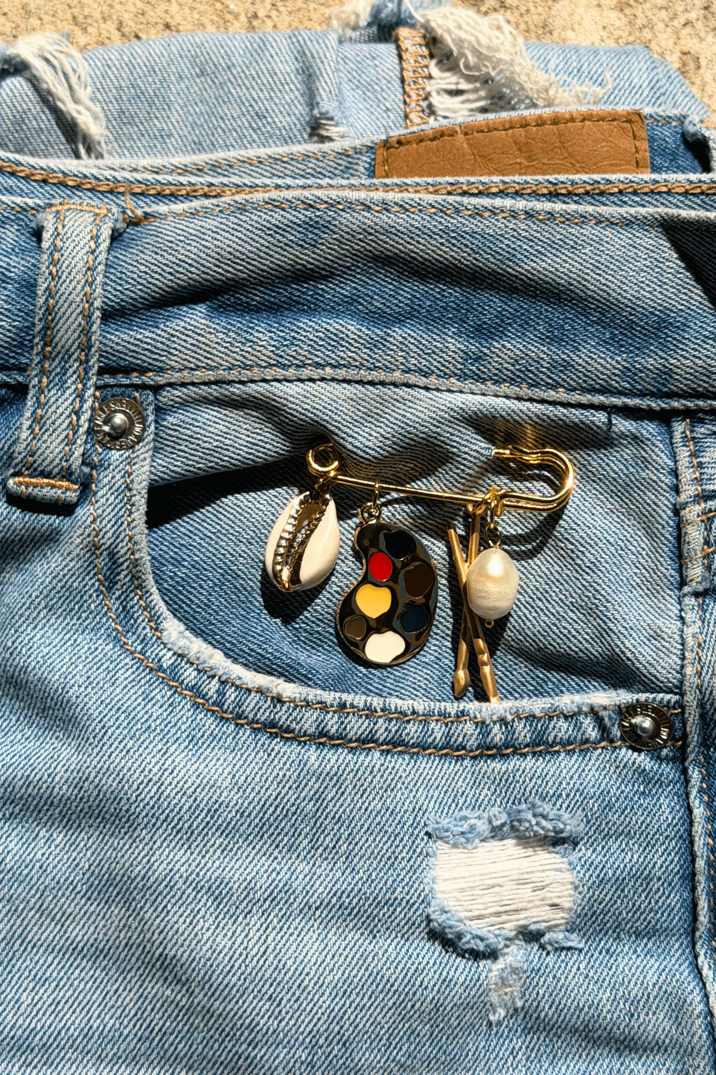 Daily Talismans Enamel Charm Pin