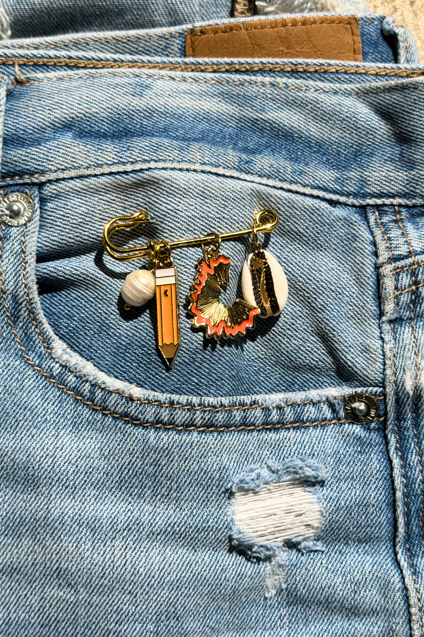 Daily Talismans Enamel Charm Pin