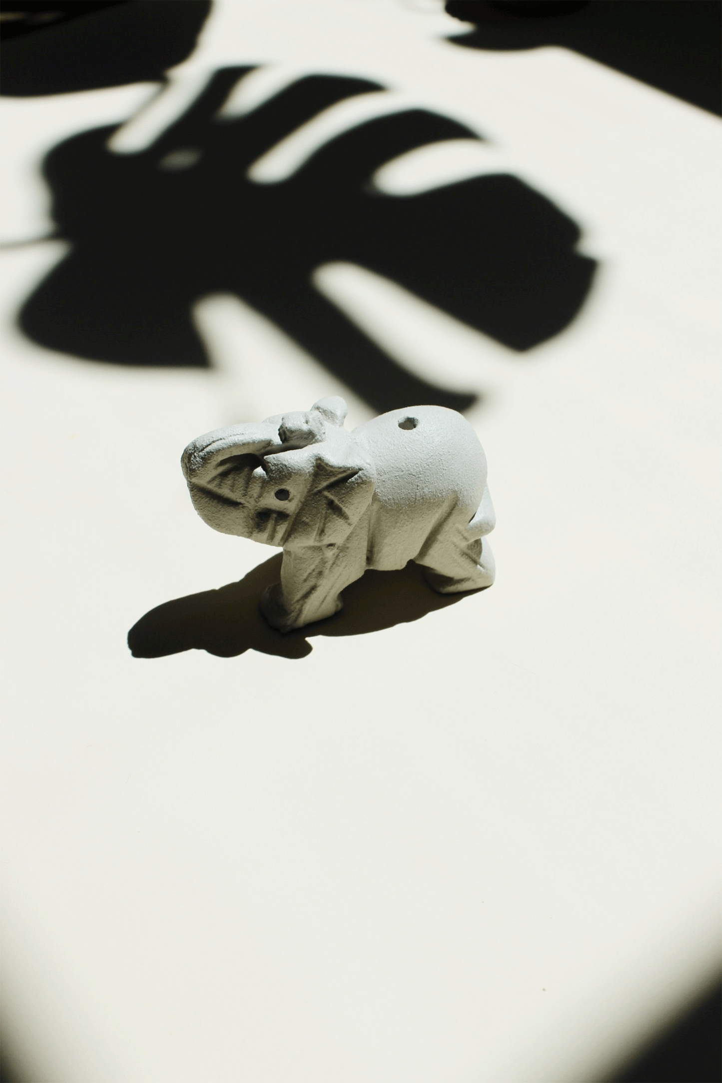 elephant shaped incense stick holder
