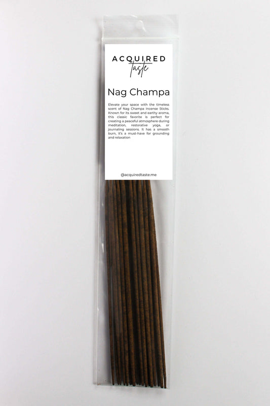 acquired taste incense sticks nag champs