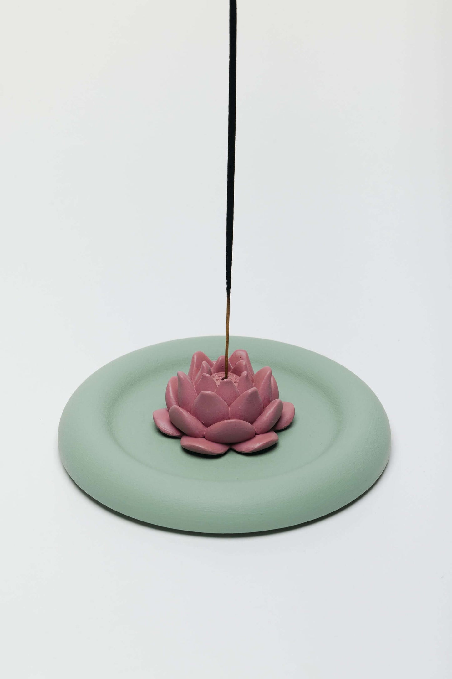 Lotus Incense Stick Holder + Coaster