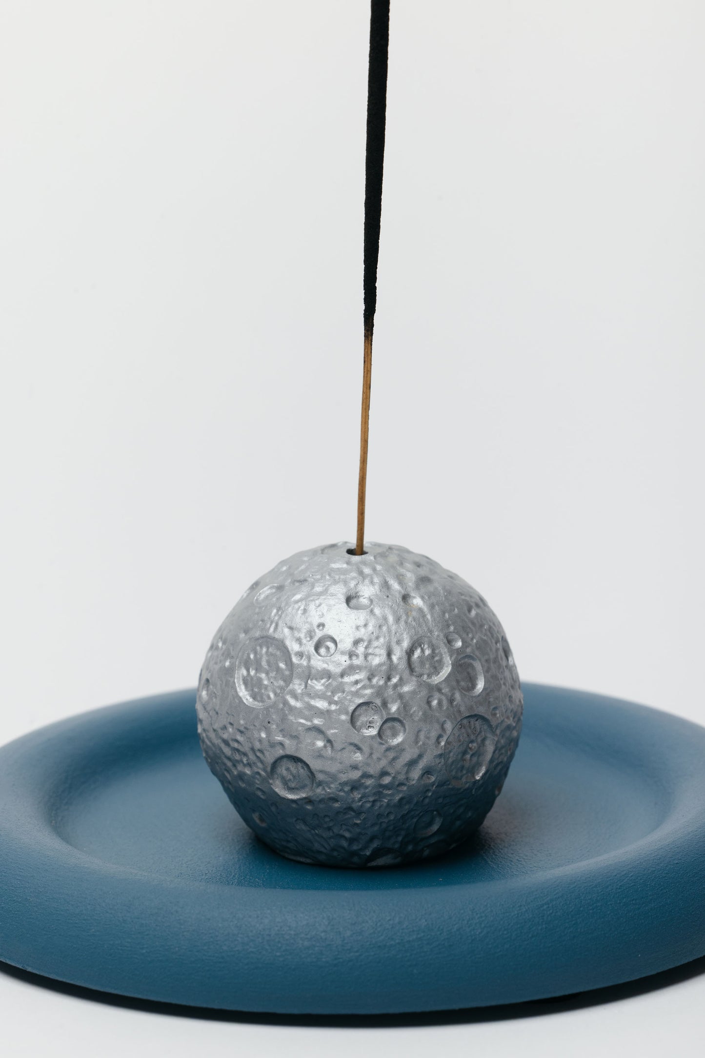 Full Moon Incense Stick Holder + Coaster