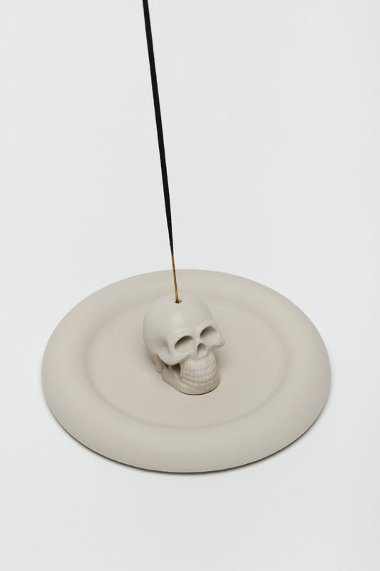 Bone Collector Incense Stick Holder + Coaster
