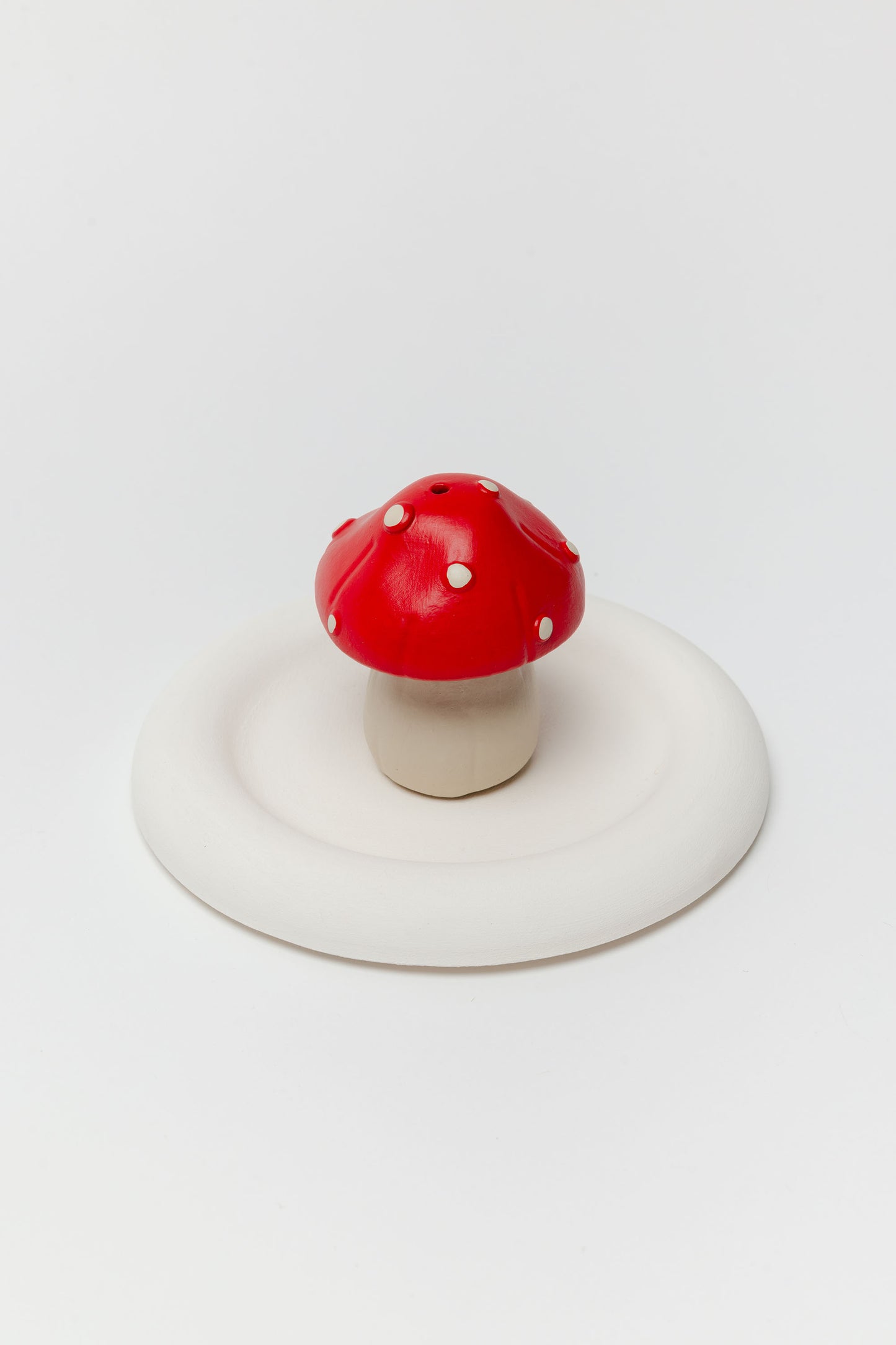 Shroom into the Groove Incense Stick Holder + Coaster