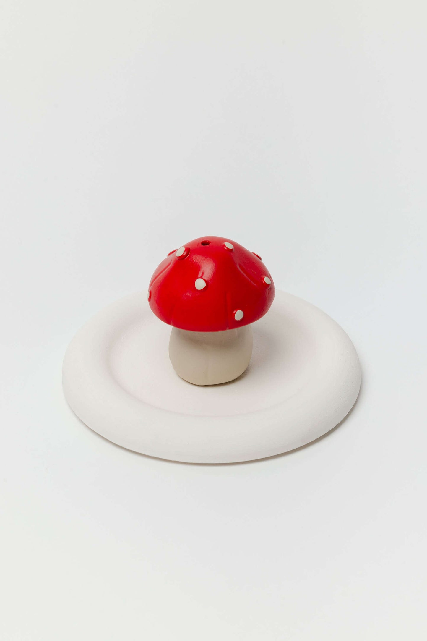 Shroom into the Groove Incense Stick Holder + Coaster