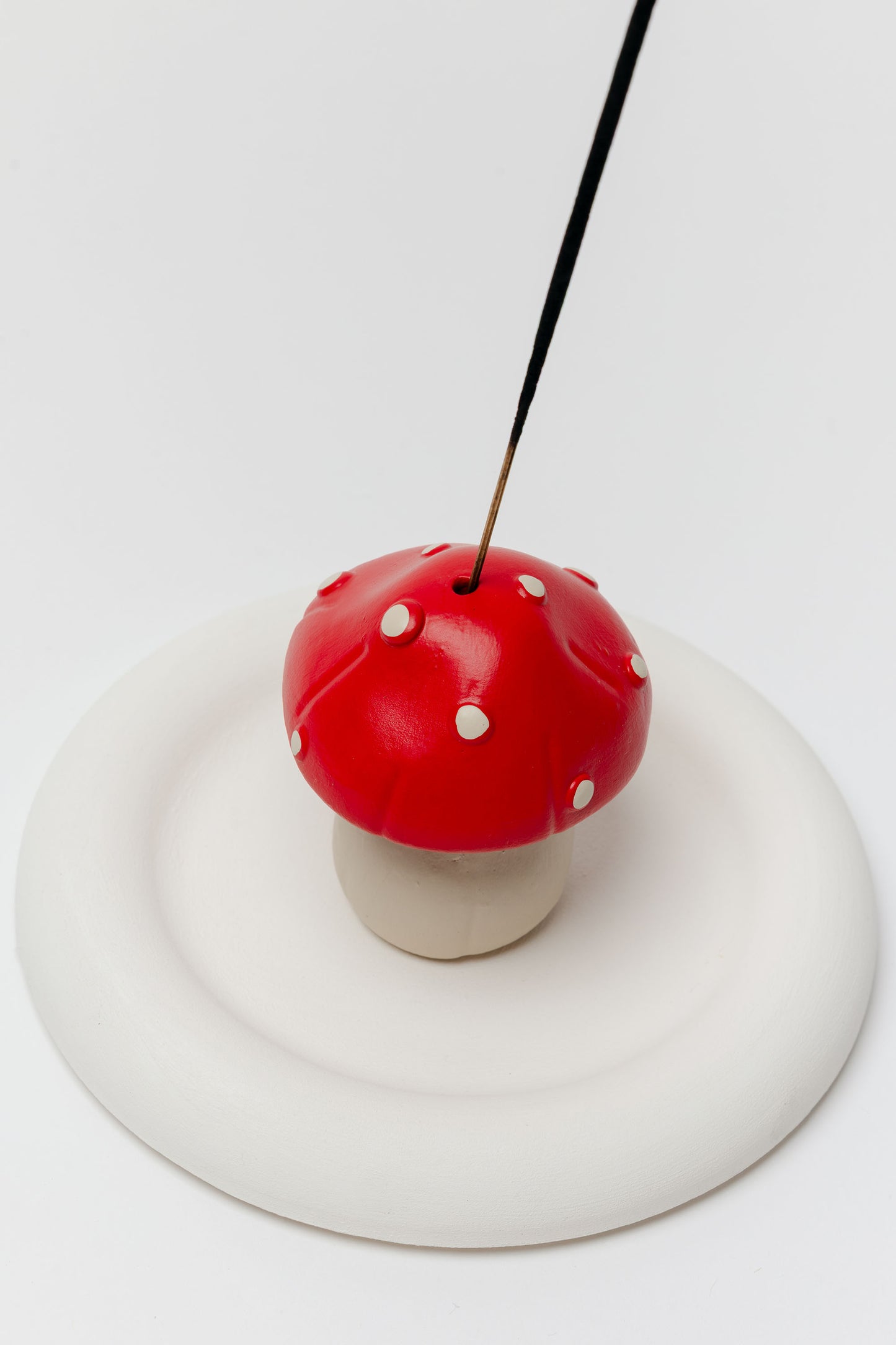 Shroom into the Groove Incense Stick Holder + Coaster