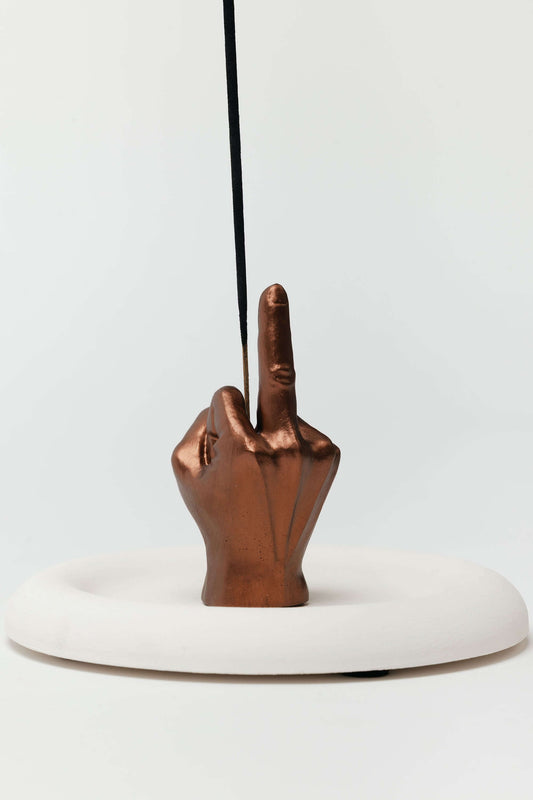 Not Today Incense Stick Holder + Coaster