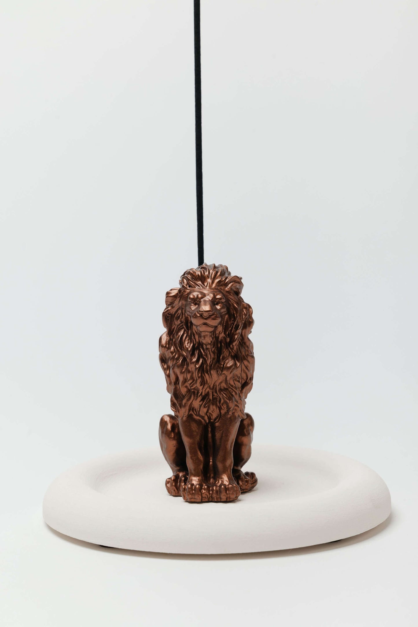 Leo Incense Stick Holder + Coaster