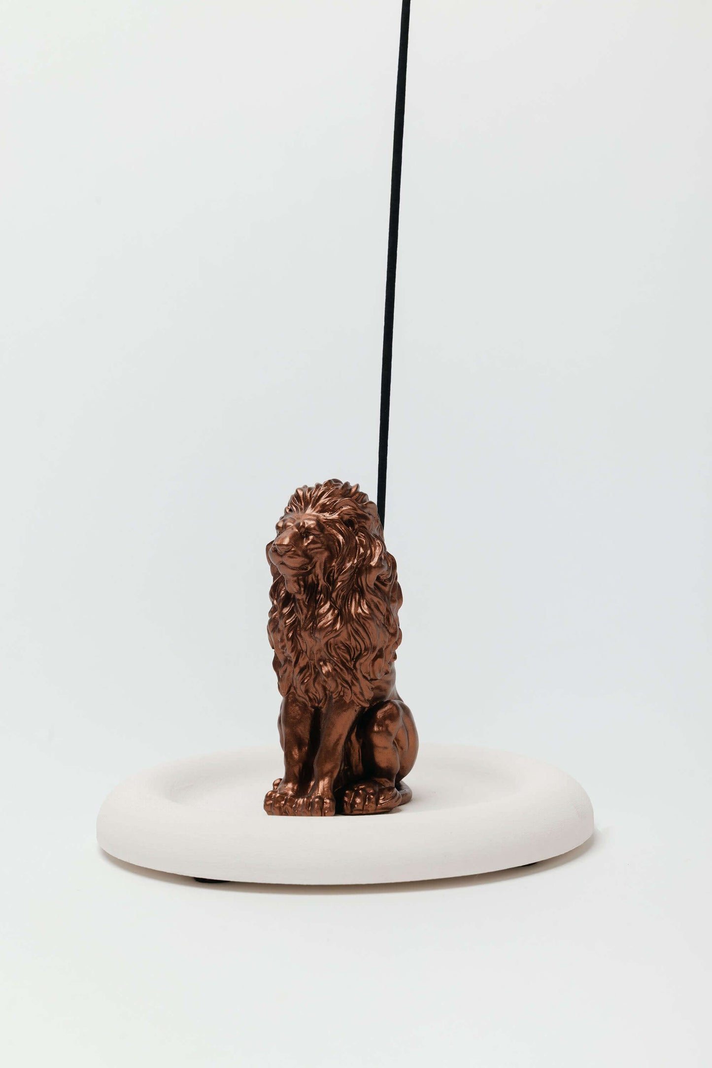 Leo Incense Stick Holder + Coaster