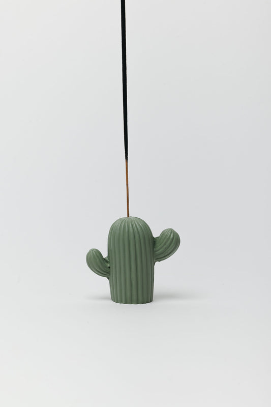 Cactus Charm Incense Stick Holder
