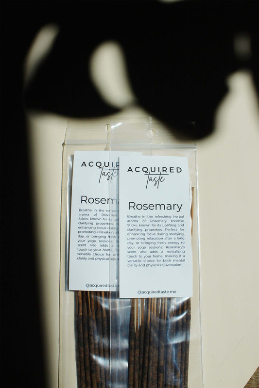 acquired taste incense sticks rosemary